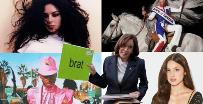 Soutien de Charli XCX, Beyoncé, Lil Nas X à Kamala