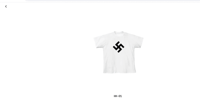 kanye west super bowl ad swastika shirts