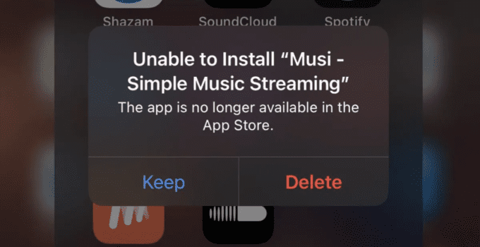 Musi backroom dealings resulted in app removal, Apple refutes